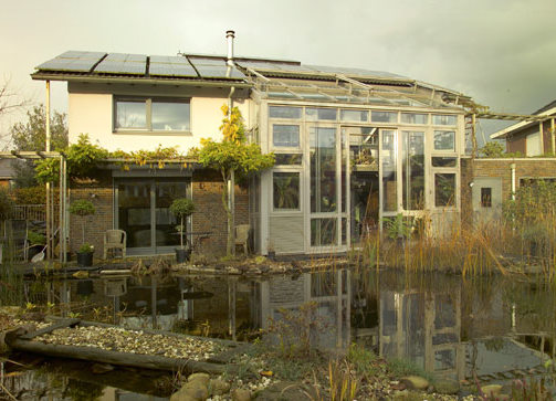 Passiefhuis met zwemvijver in Duiven
