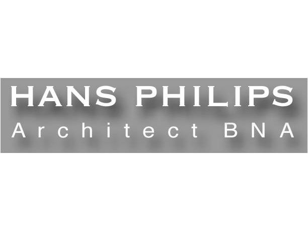 Logo van Hans Philips, architect BNA