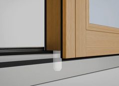 Vouwwand SL 97 Hout / Aluminium