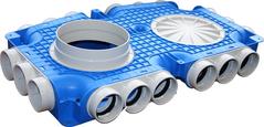 Uniflexplus+ flexibel luchtverdeelsysteem Kunststof kanalen voor ventilatie