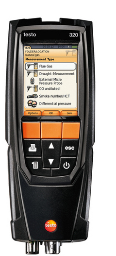 Testo 320 rookgasanalyzer