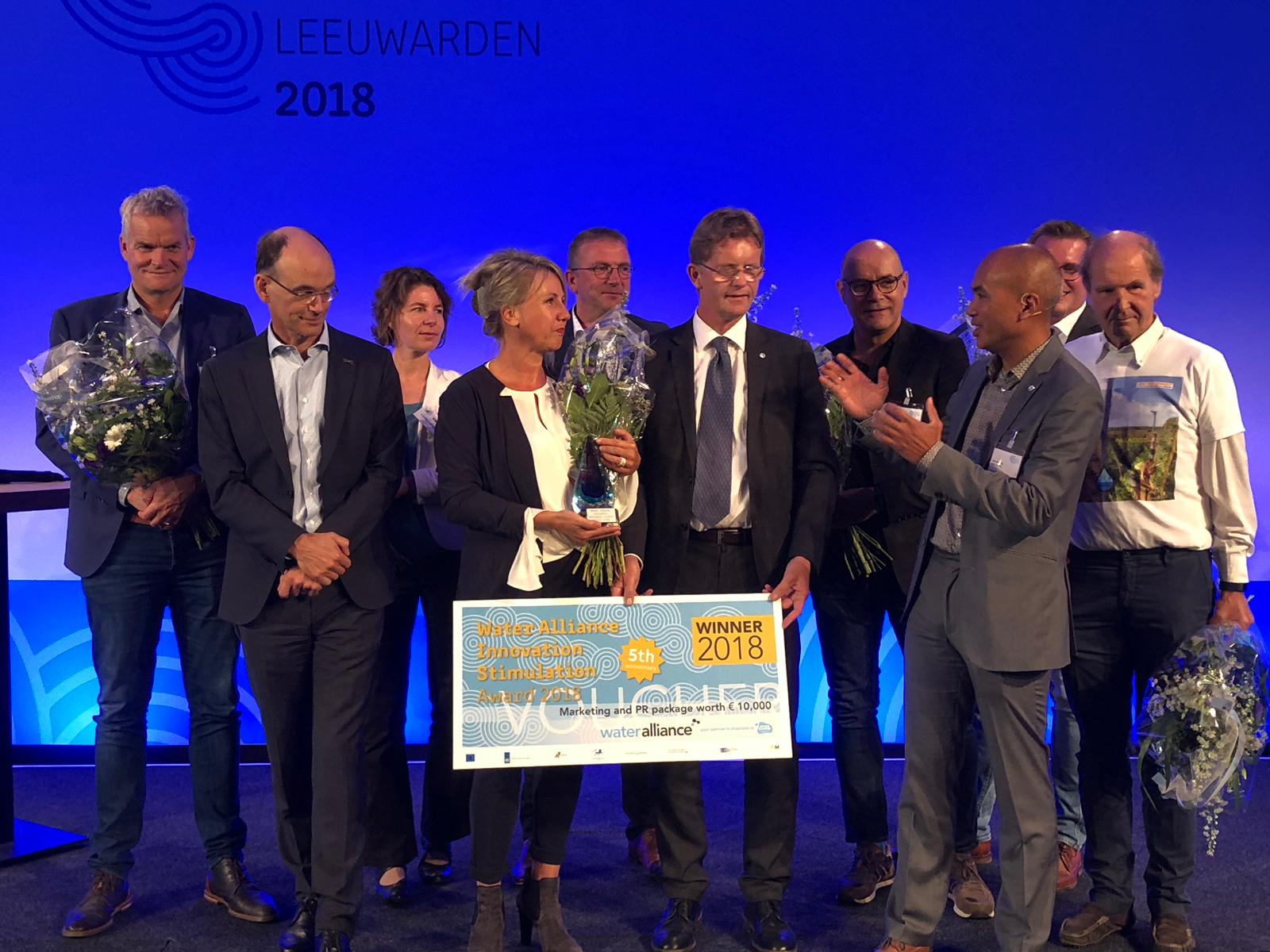 WATER ALLIANCE INNOVATION STIMULATION AWARD 2018