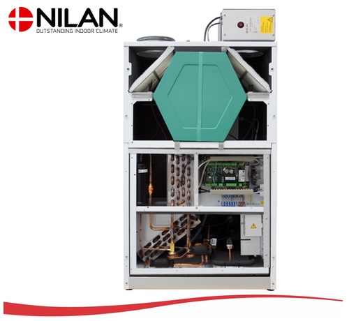 Nilan Combi S 302 Polar Top - met CTS 602 HMI control - 375 M3/h