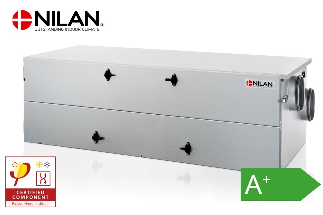 Nilan Comfort CT150 - met CTS 602 HMI control - 175 M3/h