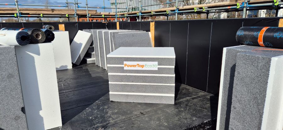 BEWI IsoBouw: PowerTop Eco30 platdakisolatie